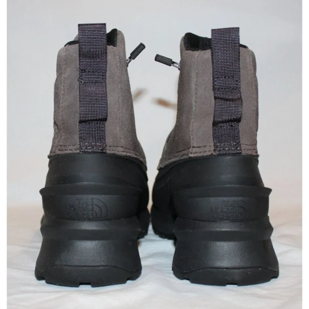 THE‎ NORTH FACE MENS CHILKAT V ZIP WATERPROOF BOOTS COFFEE/BLACK NIB SZ 7.5